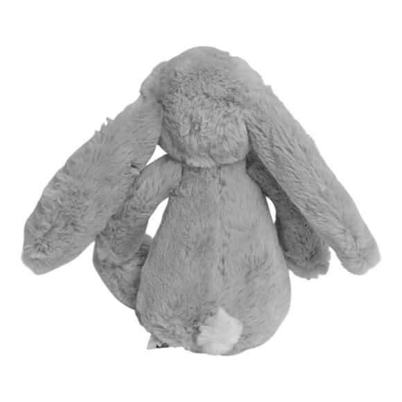 JellyCat London 7" Bashful Silver Bunny With Tag - Picture 5 of 7